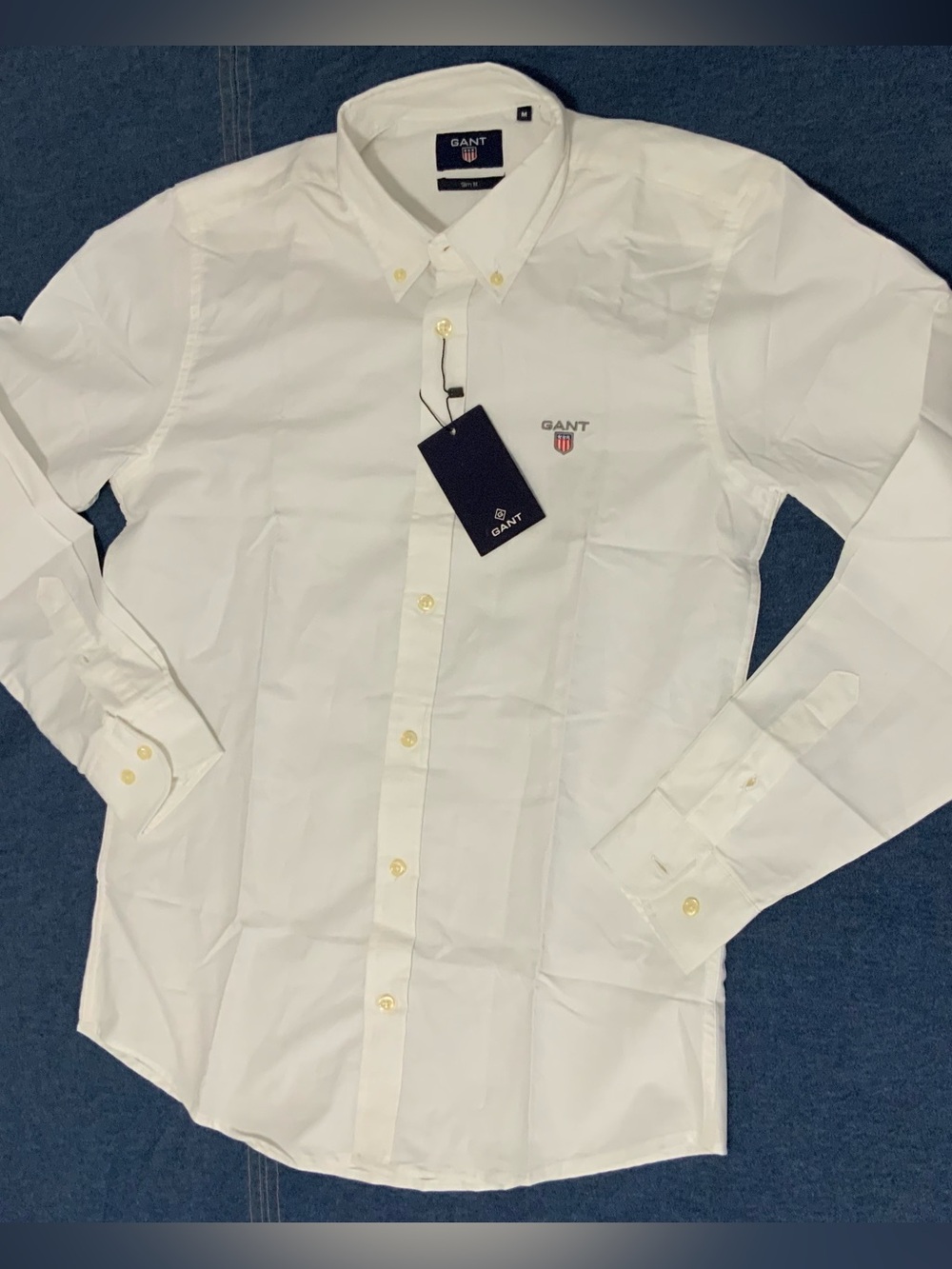 Gant new with tags men’s white shirt